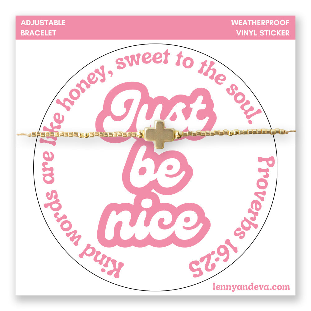 Let It Shine Bracelet/Sticker Set