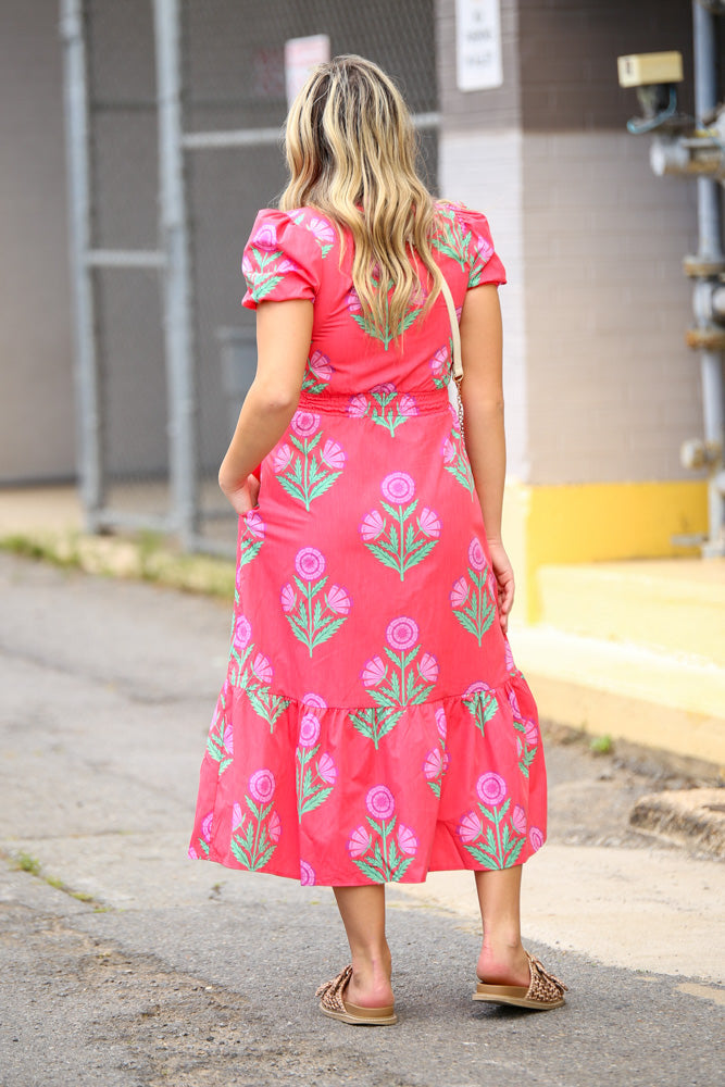 Floral Midi Dress
