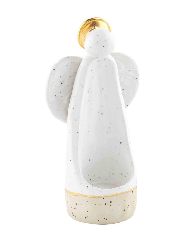 Angel votive holder