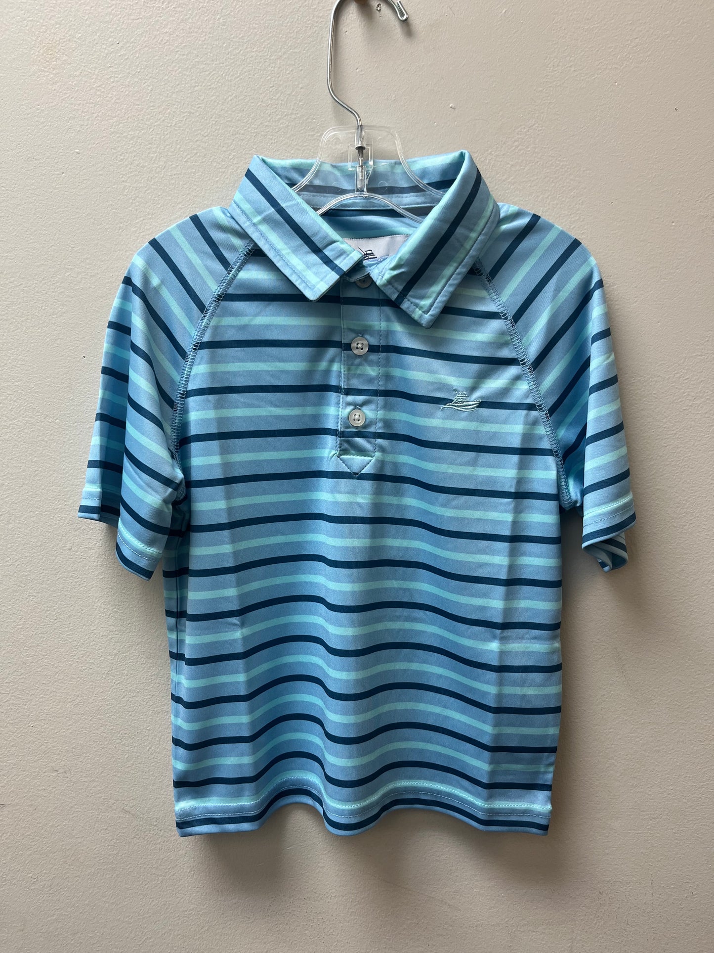 Boys Striped Polo