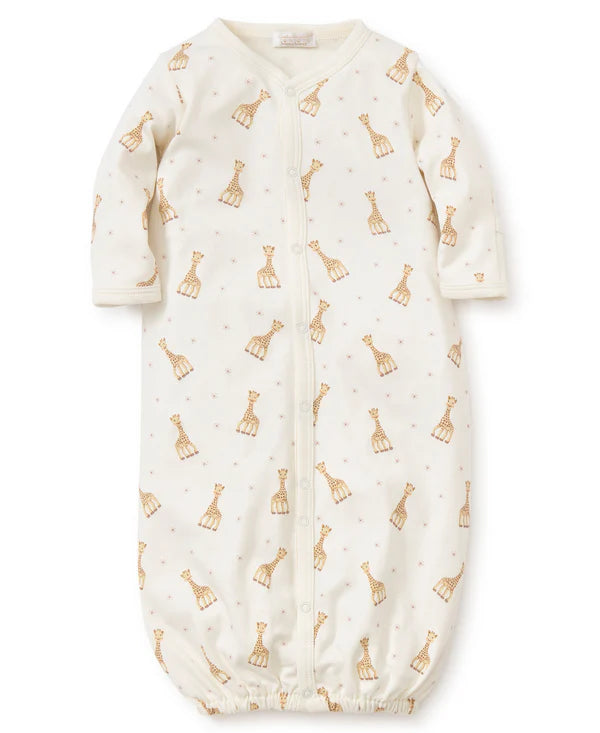 Giraffe Print Conv Gown