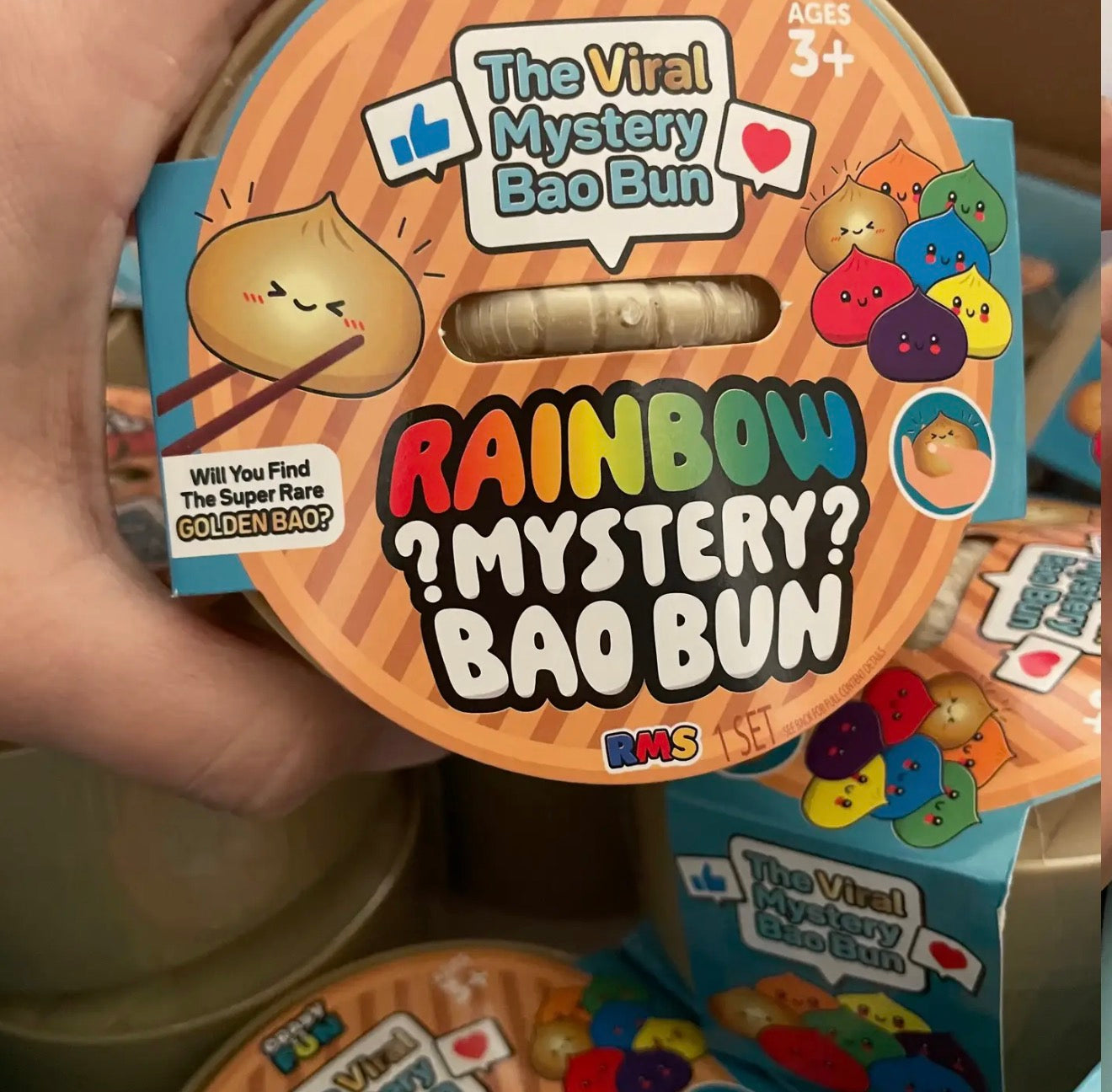 Rainbow Mystery Bao Bun