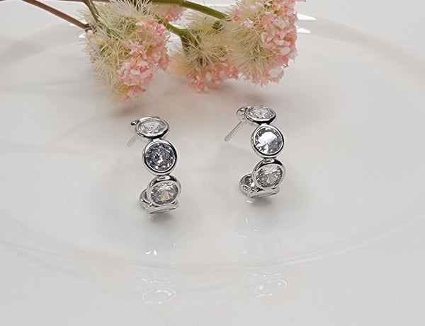 BO Circle Stone Hoop