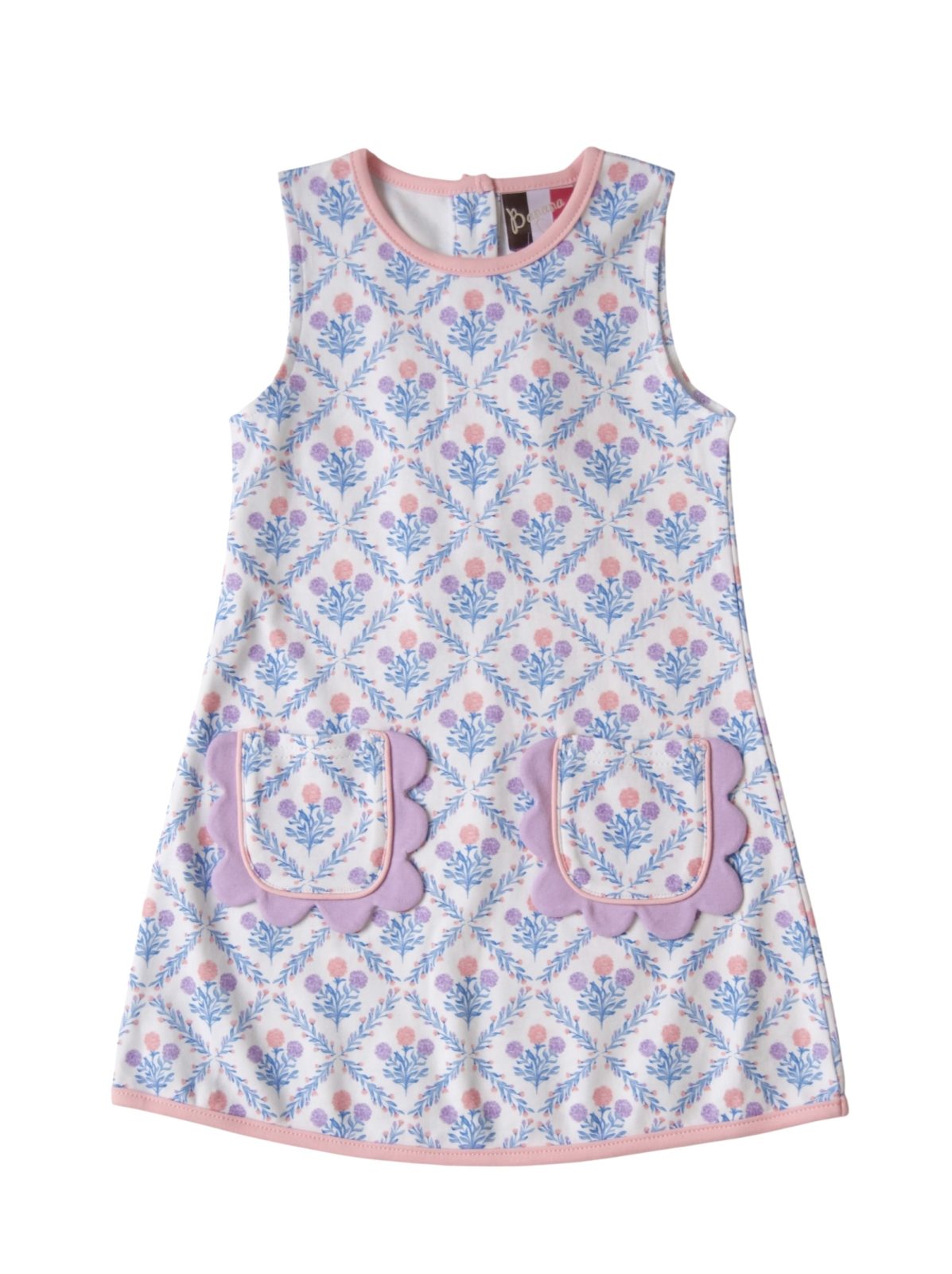 Garden Rosette A-line Dress
