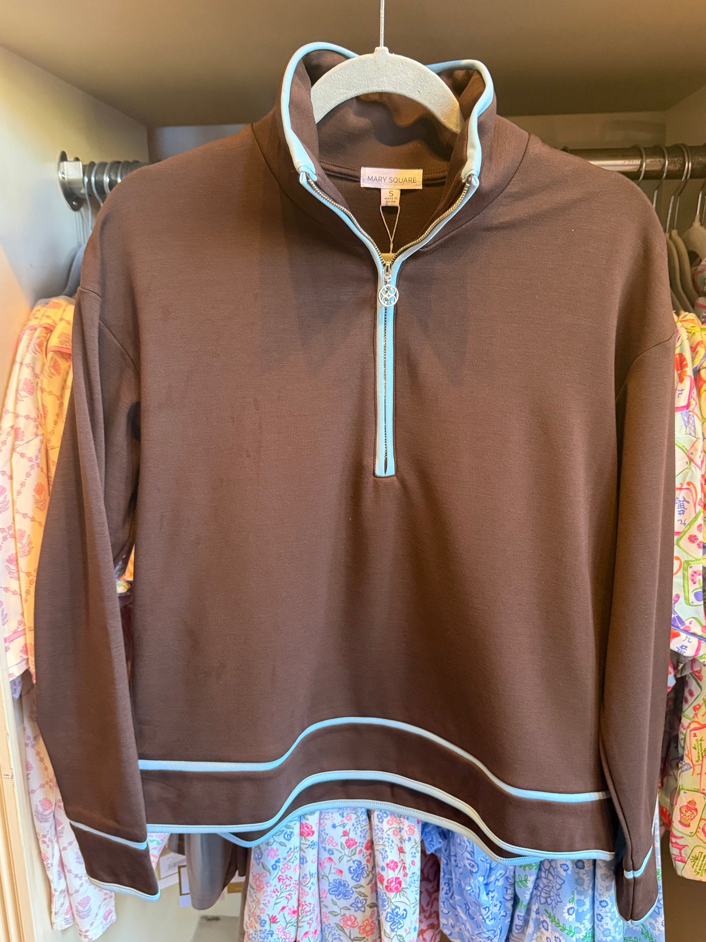 Mabel 1/2 zip top