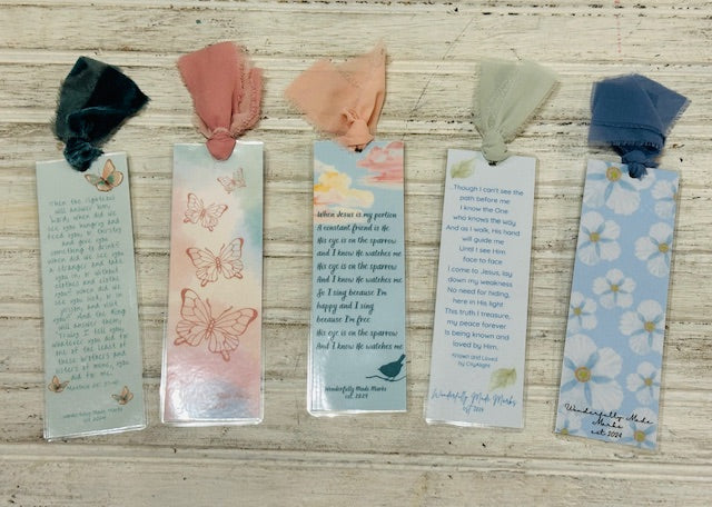 Wonderfully Made Bookmark