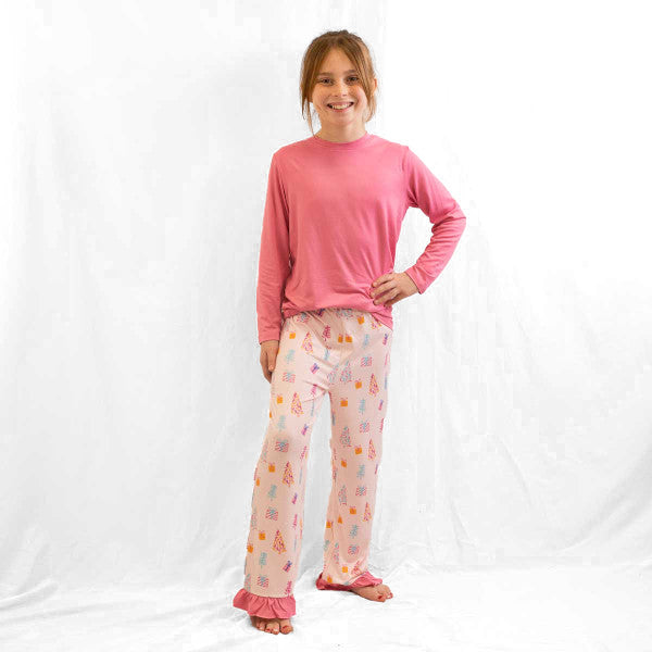 Youth Twinkle Trees PJ Set
