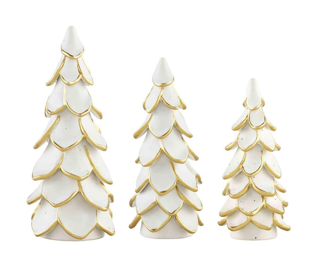 Sm Gold Ceramic Tree
