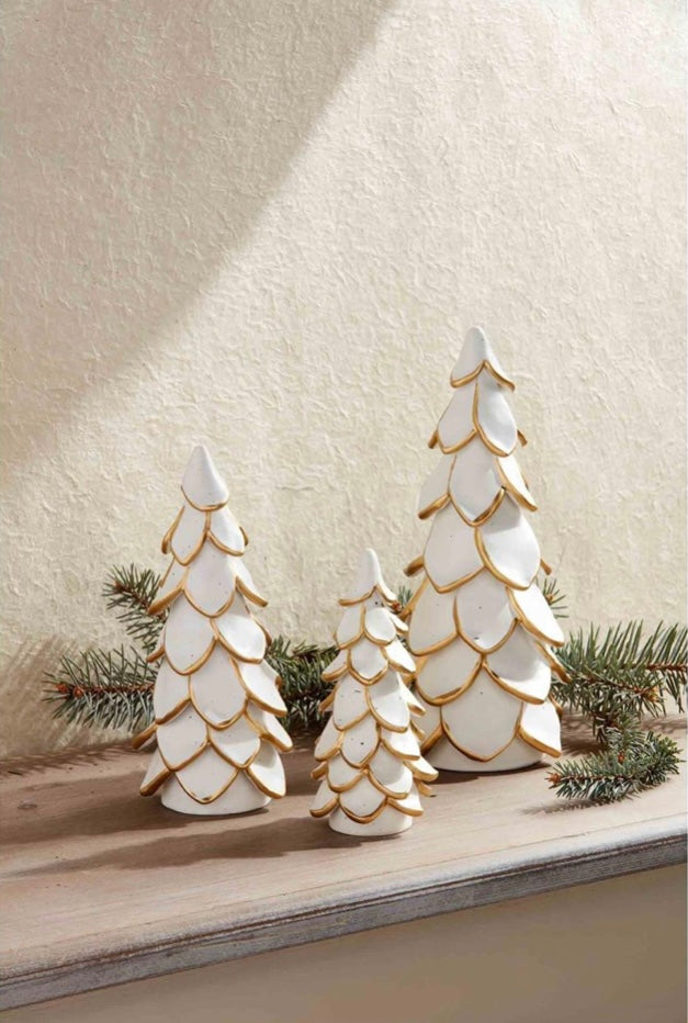 Sm Gold Ceramic Tree