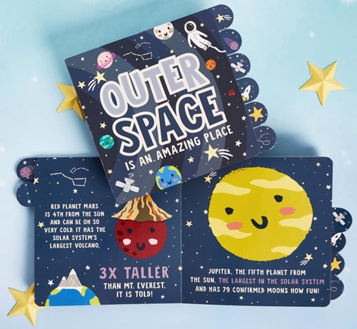 Outer Space Tab Board Book