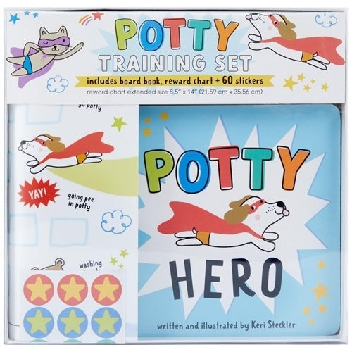 Superhero Potty Book Set