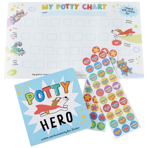 Superhero Potty Book Set