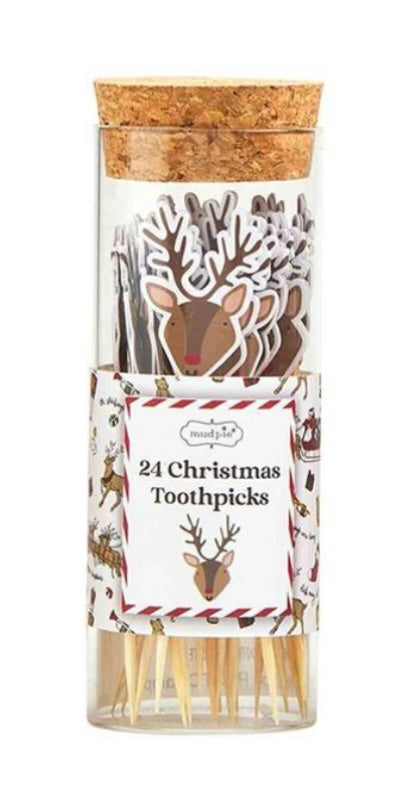 Christmas Toothpick Jar