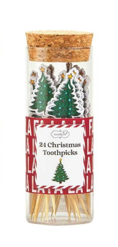 Christmas Toothpick Jar