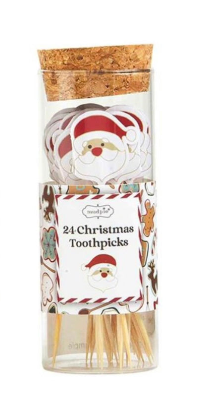 Christmas Toothpick Jar