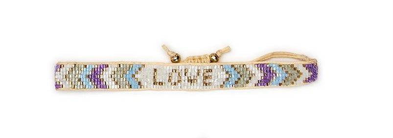 Hand Beaded Love Bracelet