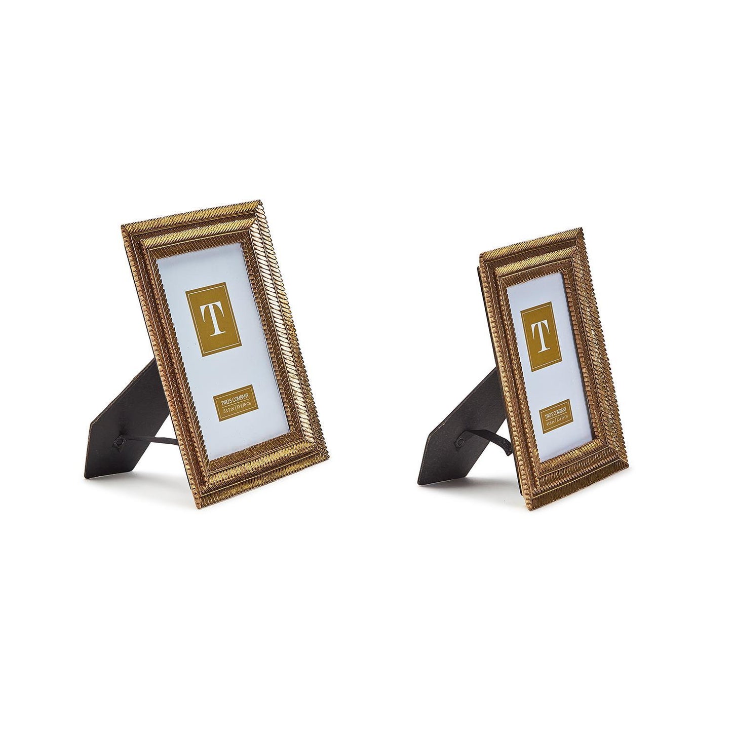 4x6 Gold Fern Frame