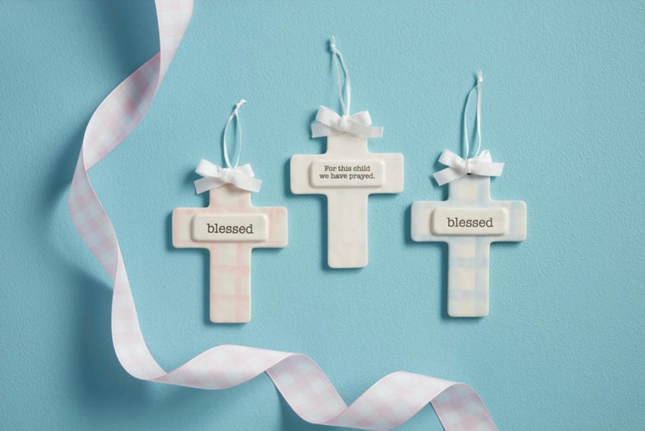 Ceramic Keepsake Cross