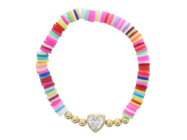 Rubber Sequin Bracelet