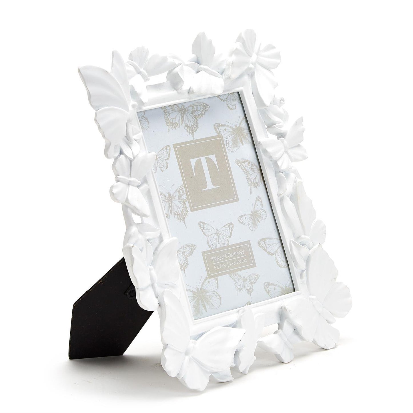 White Butterfly Frame 5x7
