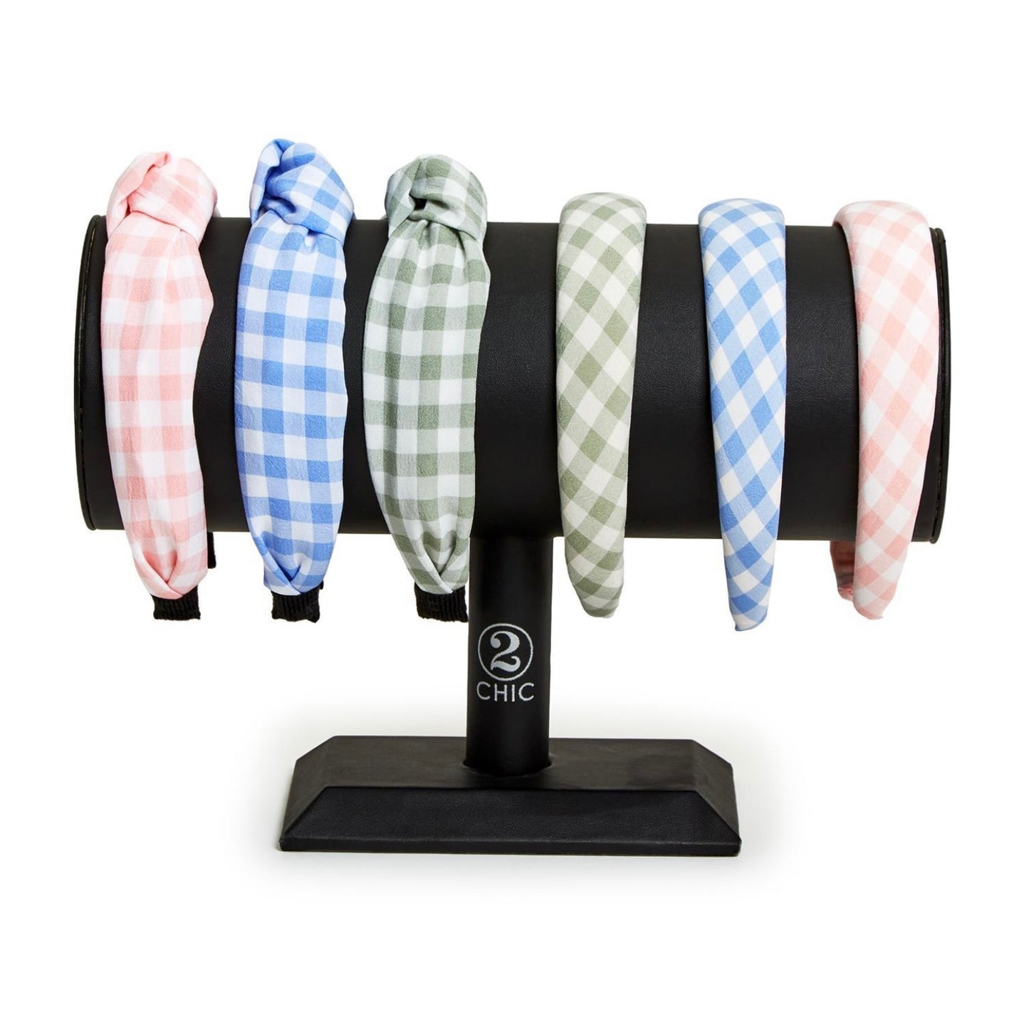 Pastel Gingham Headband