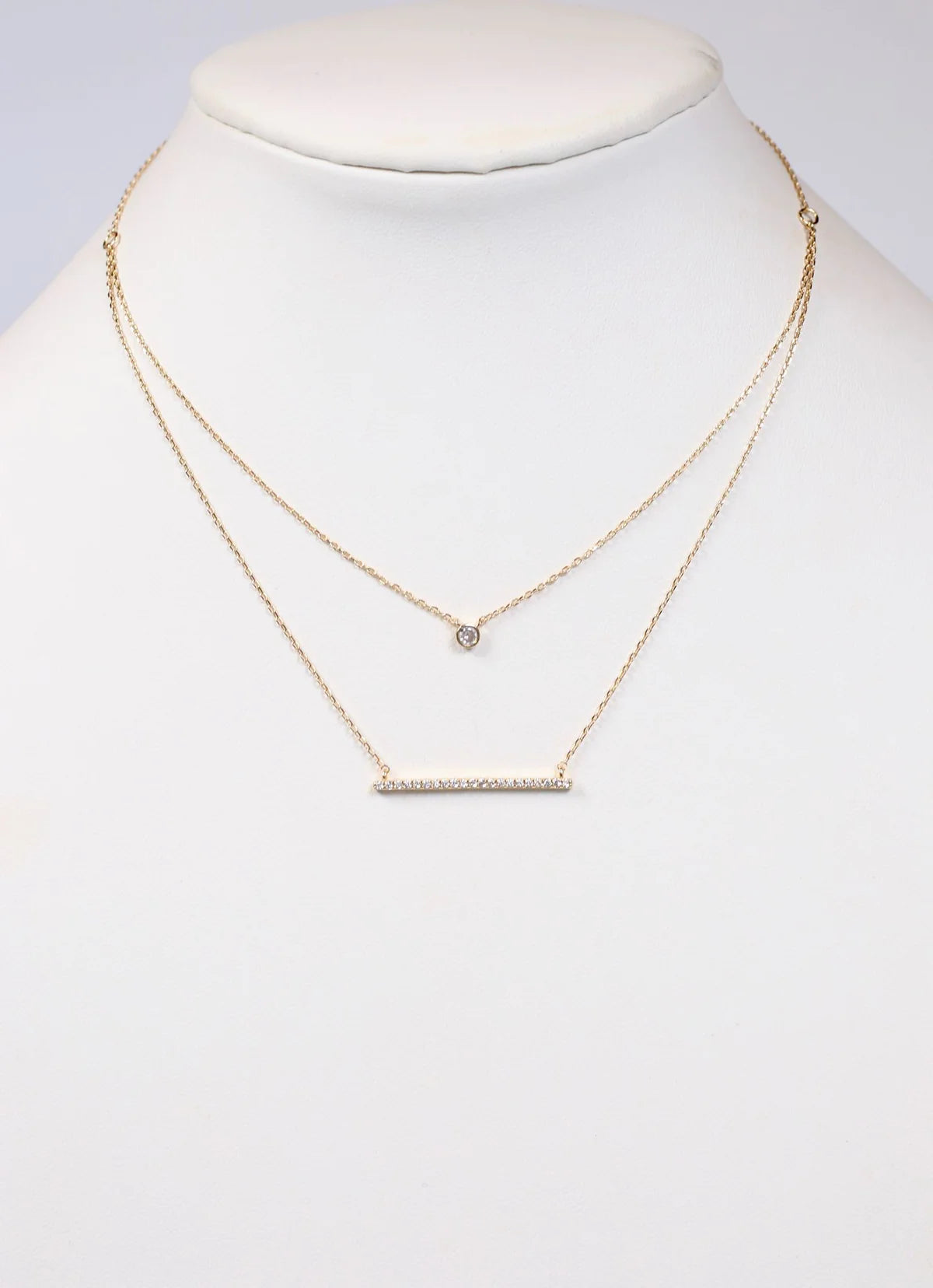 Chambly Layered CZ Necklace