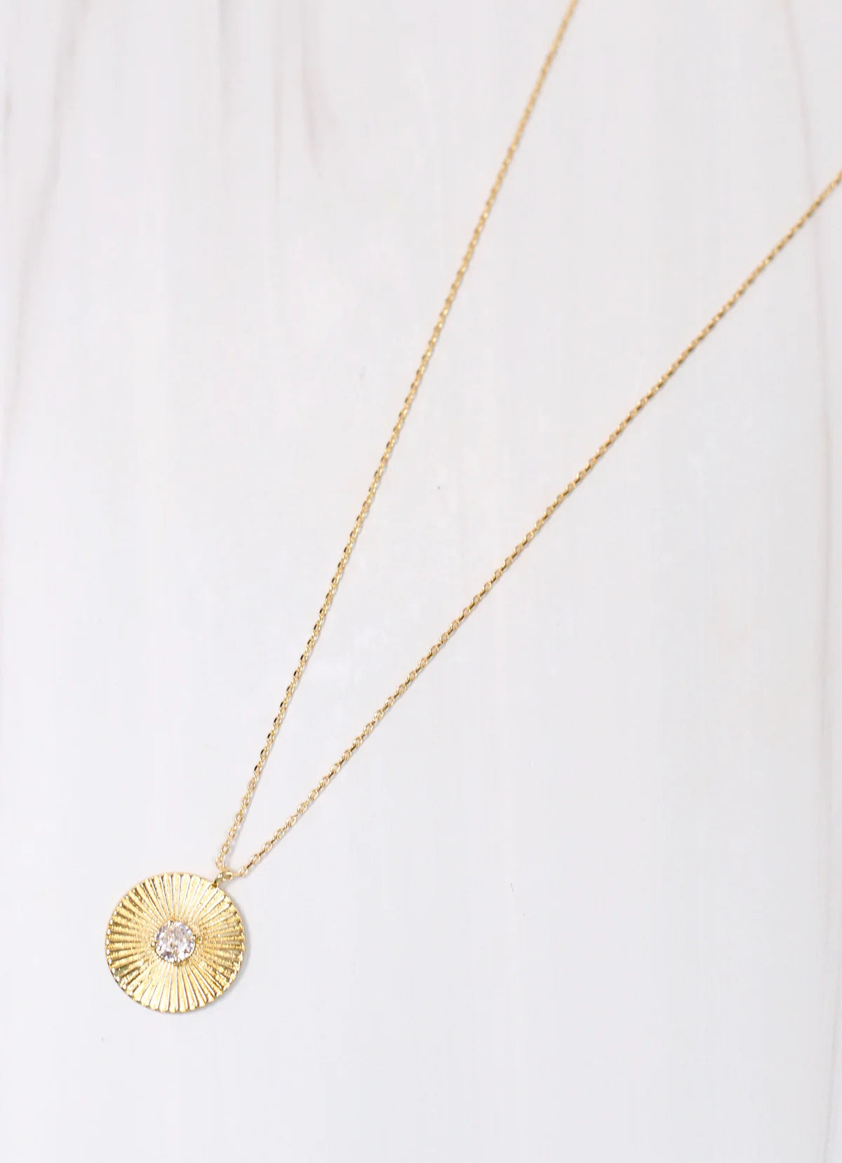 Blainville Circle Charm Necklace