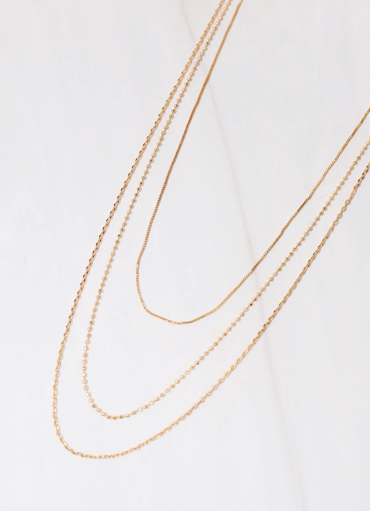 Auclair Thin Layered Necklace