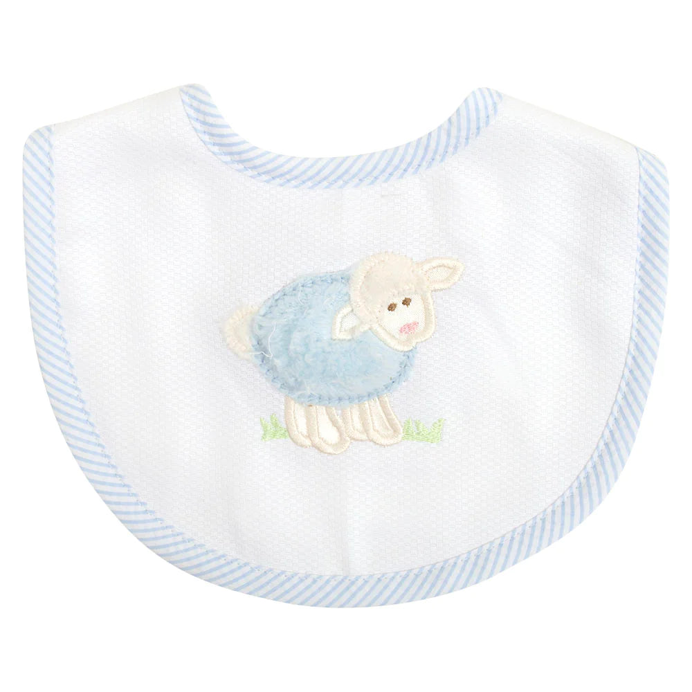 Little Lamb Appliqué Bib