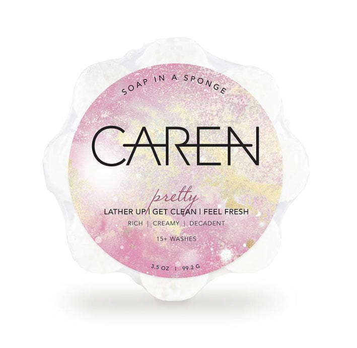 Pretty Soap In A Sponge