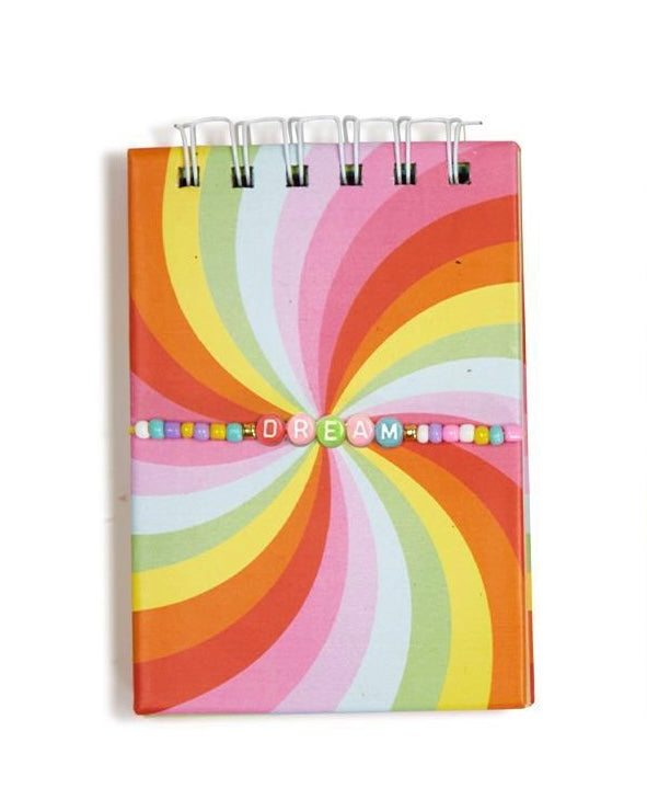 Spiral Notebook & Bracelet Set