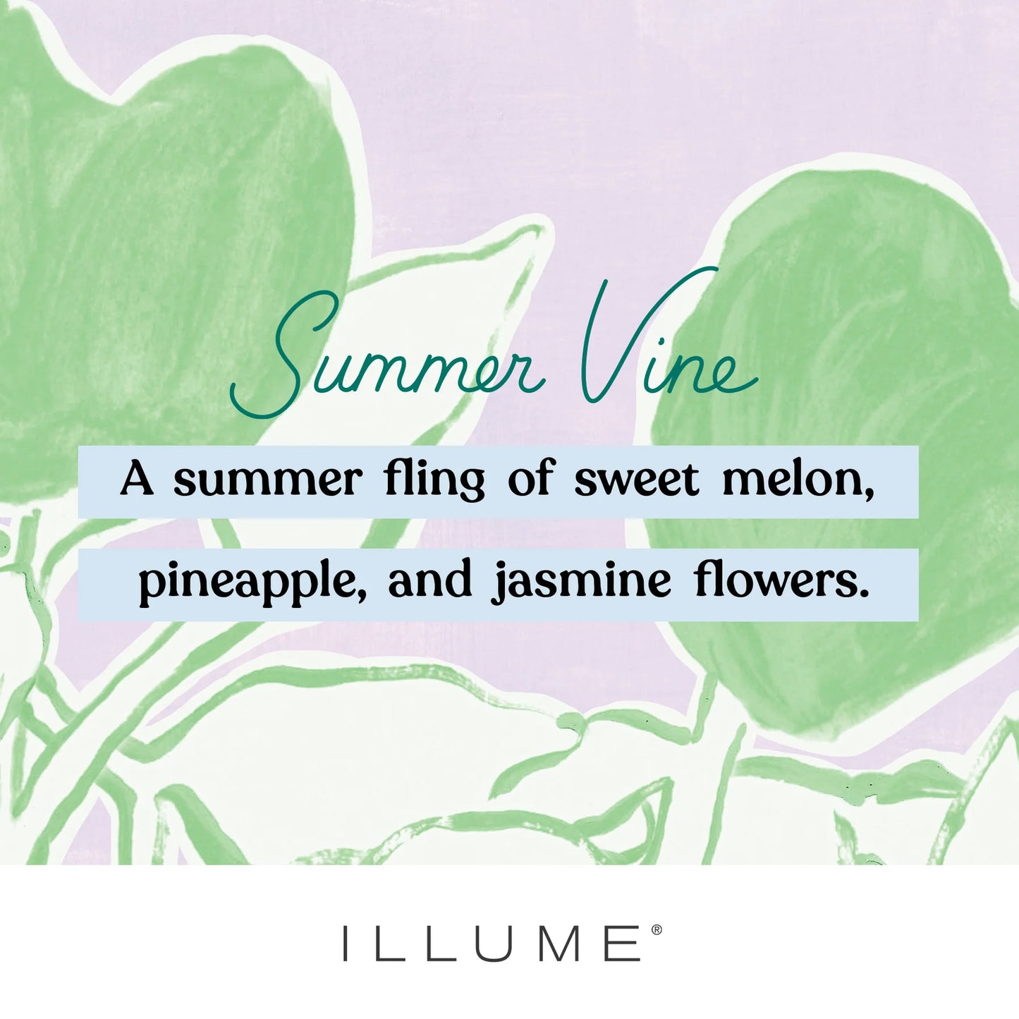 Summer Vine Pearl Glass