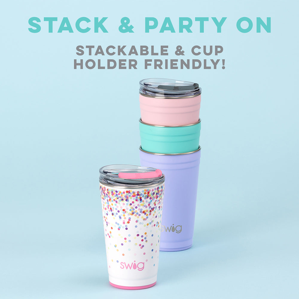 Shimmer Aquamarine Party Cup