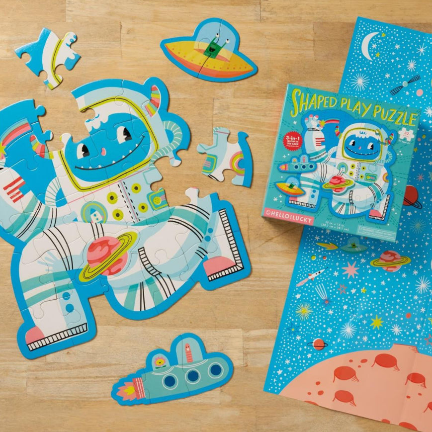 Yeti Shaped Puzzle