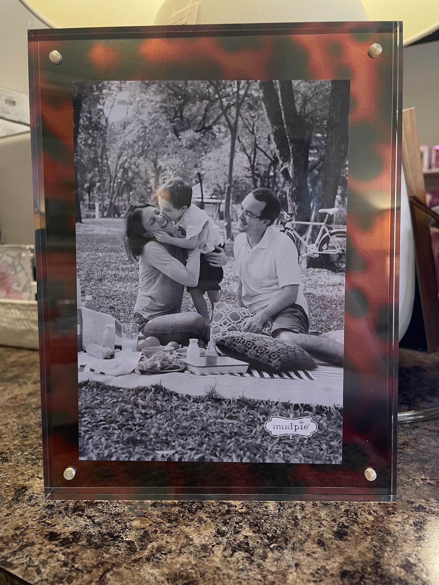 Lg Tortoise Acrylic Frame