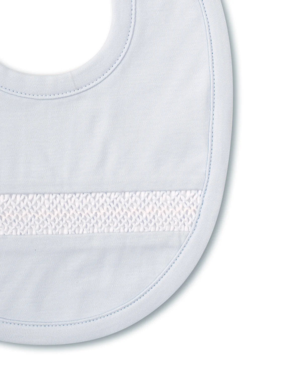 hand smocked bib