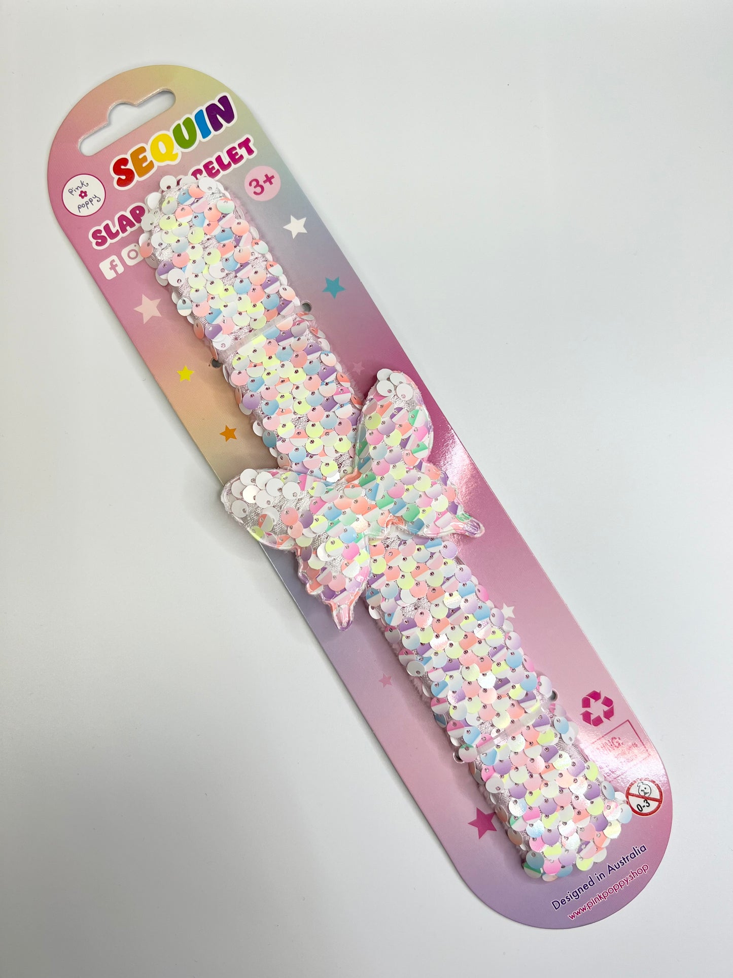Sequin Slap Bracelet