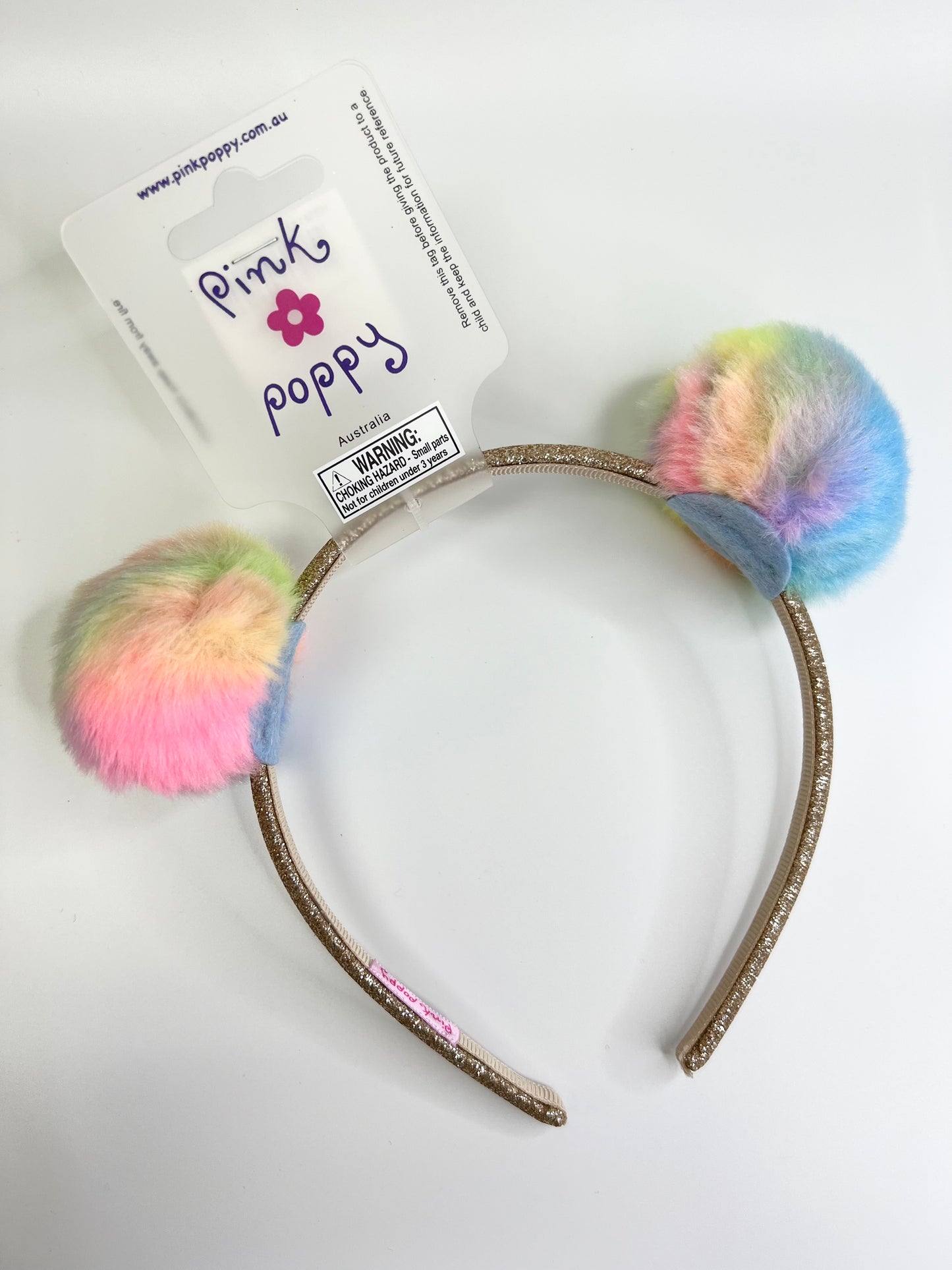 Twin Fluffy Pom Pom Headband