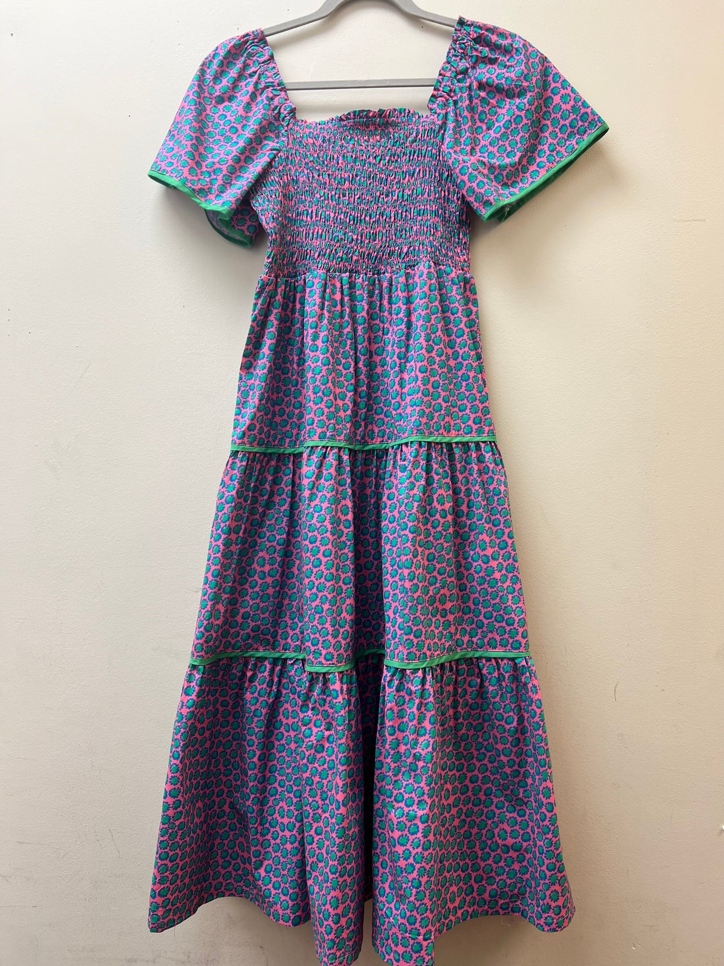 Tiered Smocked Bodice Dress