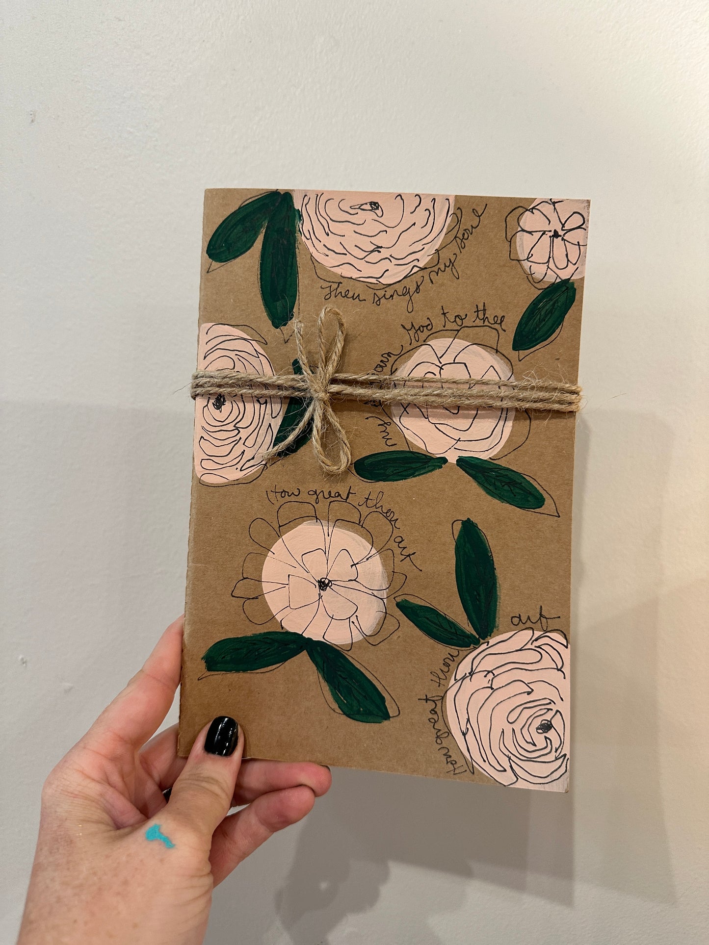 RBG hand painted journals