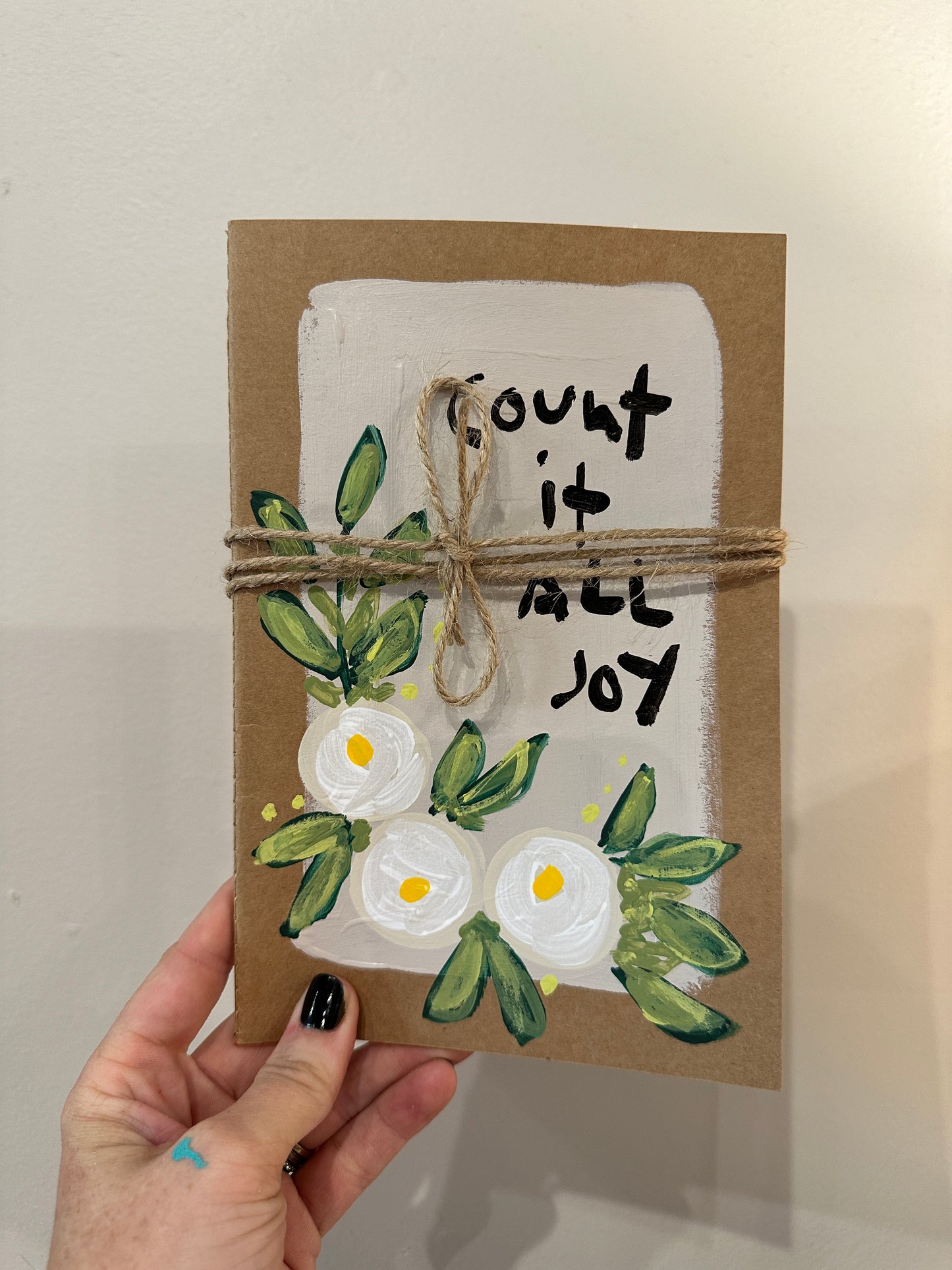 RBG hand painted journals