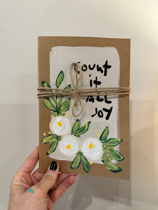 RBG hand painted journals