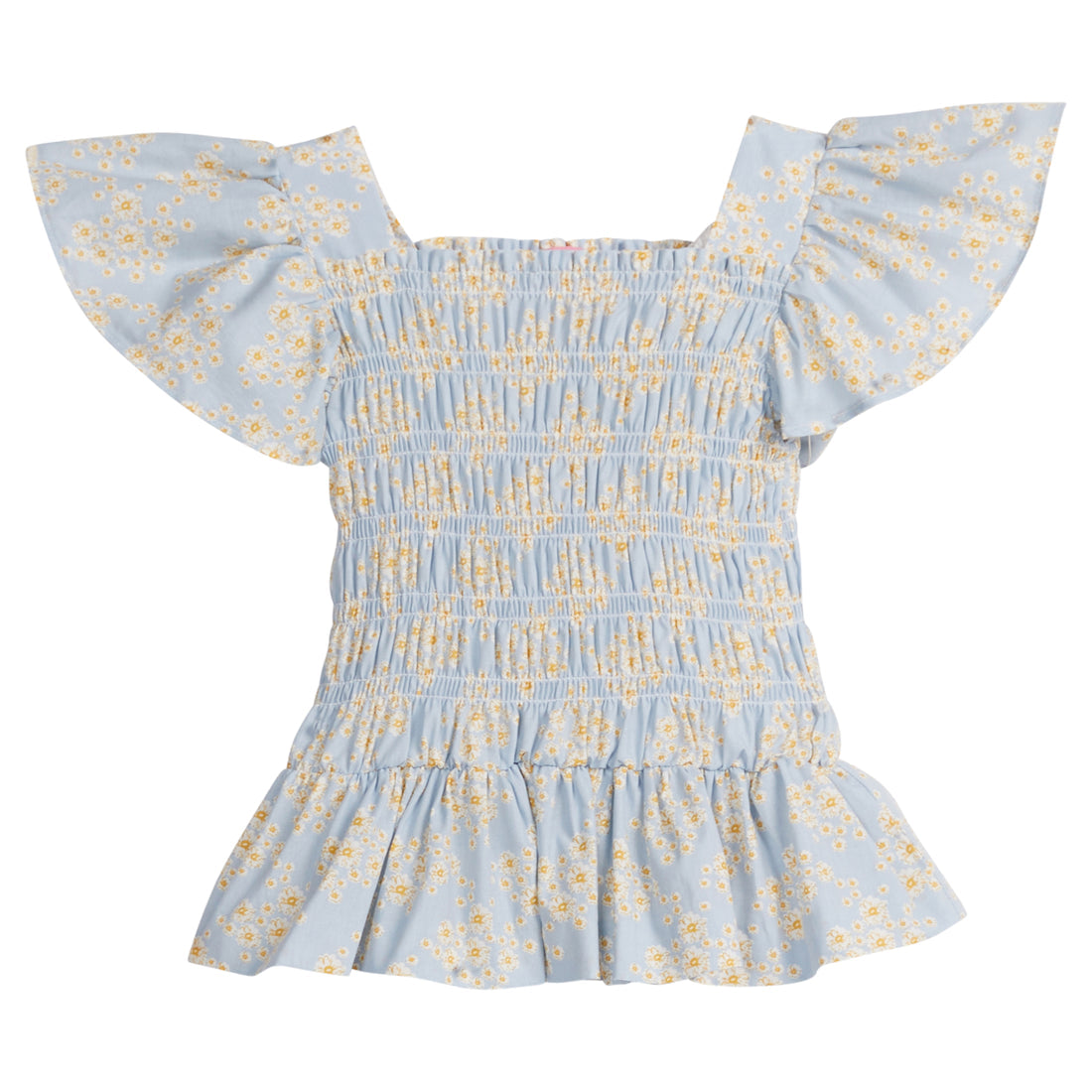 India Top - Blue Ditsy Floral