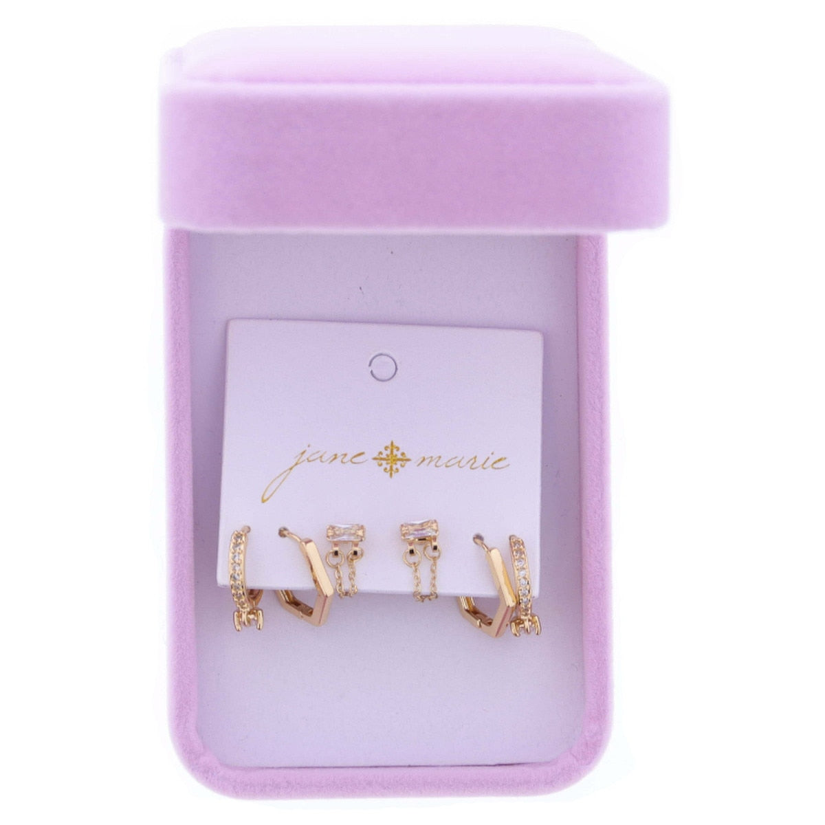 Box Set of 3 pair of Earrings - JM