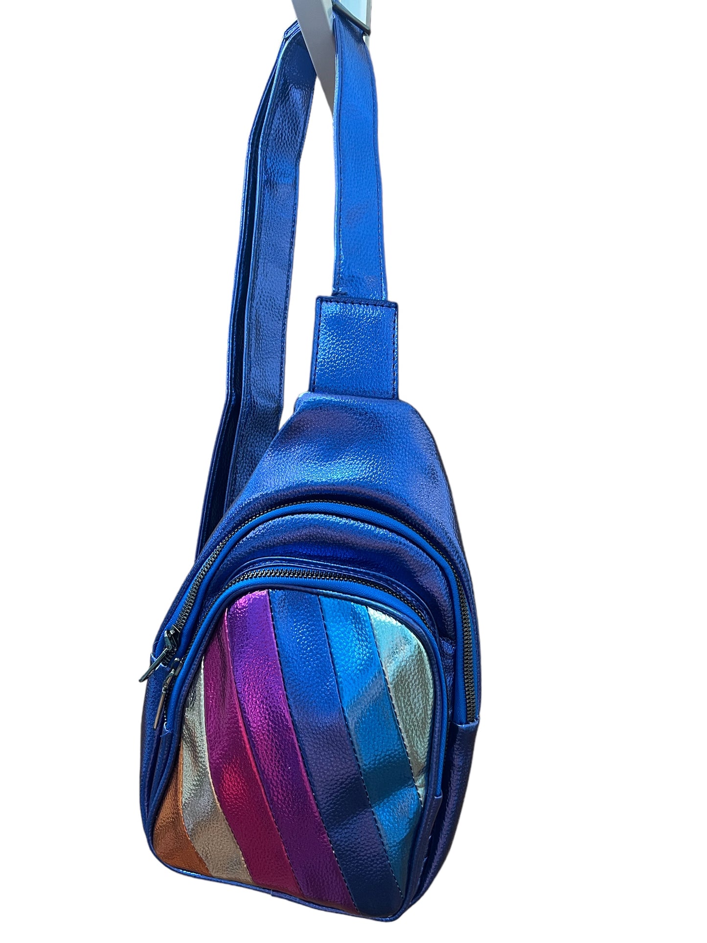 Striped Sling Bag