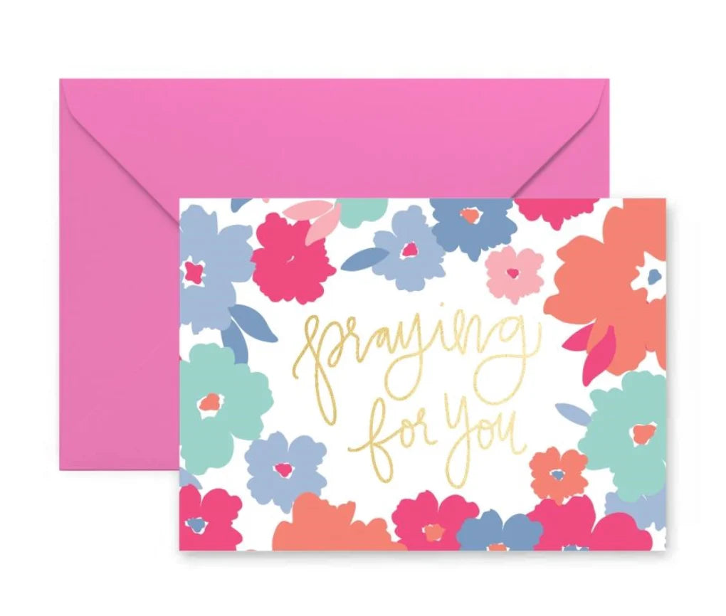 Praying For You Greeting Card