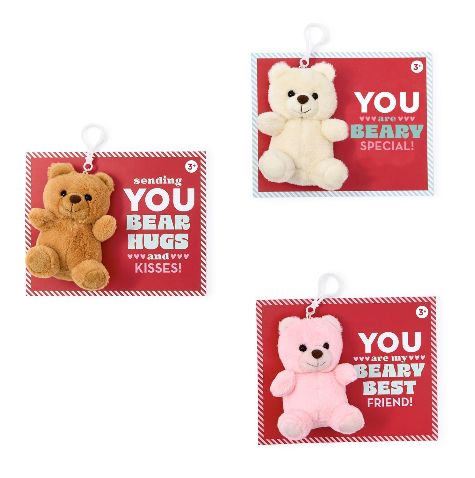 Plush Bear on Gift Card Bear