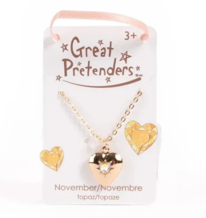 Birthstone Heart Locket
