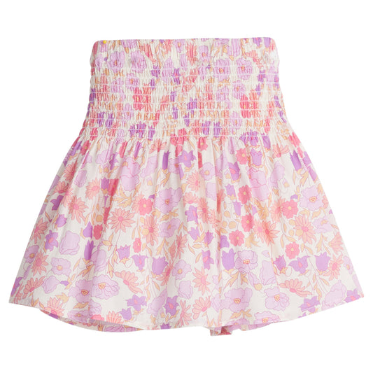 Shirred Circle Skirt