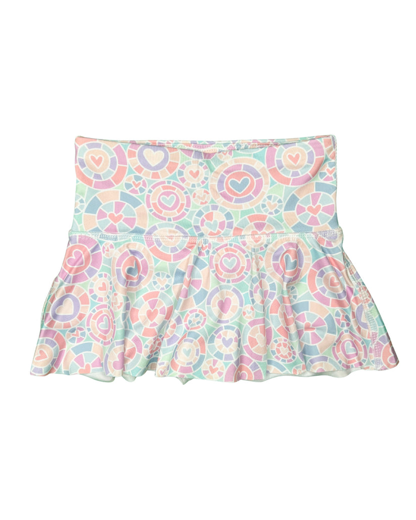 Kalidescope Heart Skirt